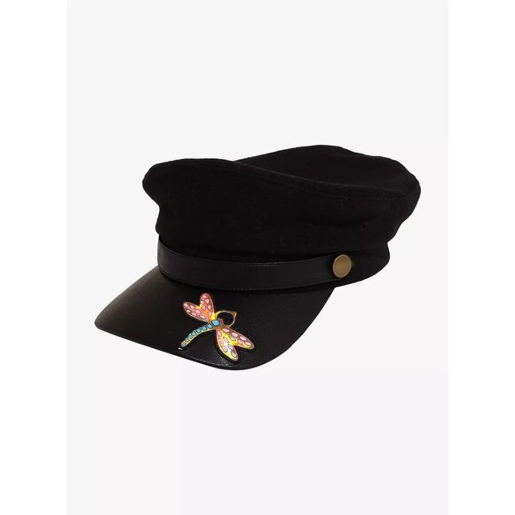 Coraline Dragonfly Cosplay Cabbie Hat NEW - Picture 9 of 11